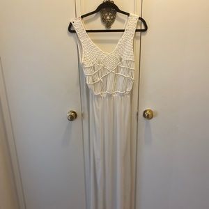 WHITE FESTIVAL DRESS